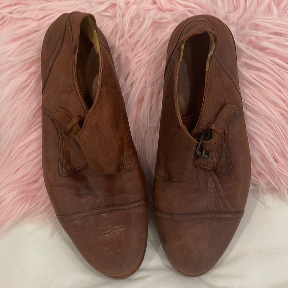 Timberland Monk Shoe Brown Leather